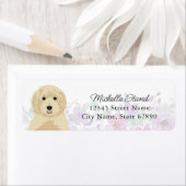 Goldendoedle Return Address Labels (Insitu)