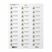 Goldendoedle Return Address Labels (Full Sheet)