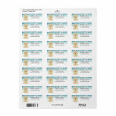 Goldendoedle Return Address Labels (Full Sheet)