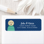 Goldendoedle Return Address Labels (Insitu)