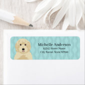 Goldendoedle Return Address Labels (Insitu)