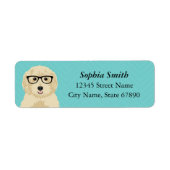 Goldendoedle Return Address Labels (Voorkant)