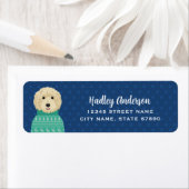 Goldendoedle Return Address Labels (Insitu)