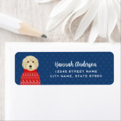 Goldendoedle Return Address Labels (Insitu)