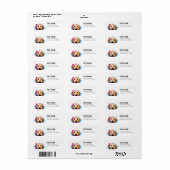 Goldendoedle Return Address Labels (Full Sheet)