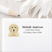 Goldendoedle Return Address Labels (Insitu)