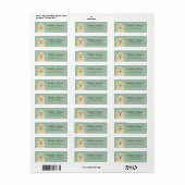 Goldendoedle Return Address Labels (Full Sheet)