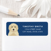 Goldendoedle Return Address Labels (Insitu)