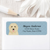 Goldendoedle Return Address Labels (Insitu)