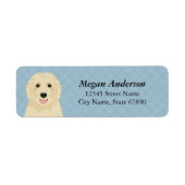 Goldendoedle Return Address Labels (Voorkant)