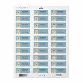 Goldendoedle Return Address Labels (Full Sheet)