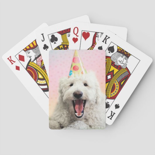 Goldendoele met Pet Pokerkaarten (Achterkant)