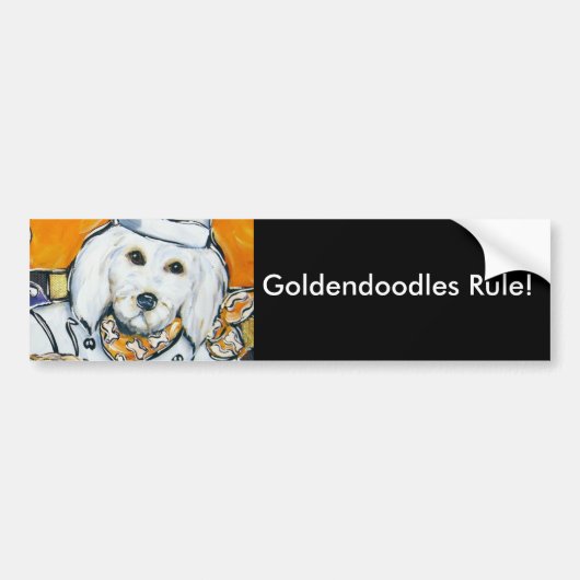 Goldendole Bumpersticker (Voorkant)