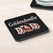 Goldendole Dad Bier Onderzetter (Linkerzijde)