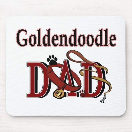 Goldendole Dad Gifts Muismat (Voorkant)