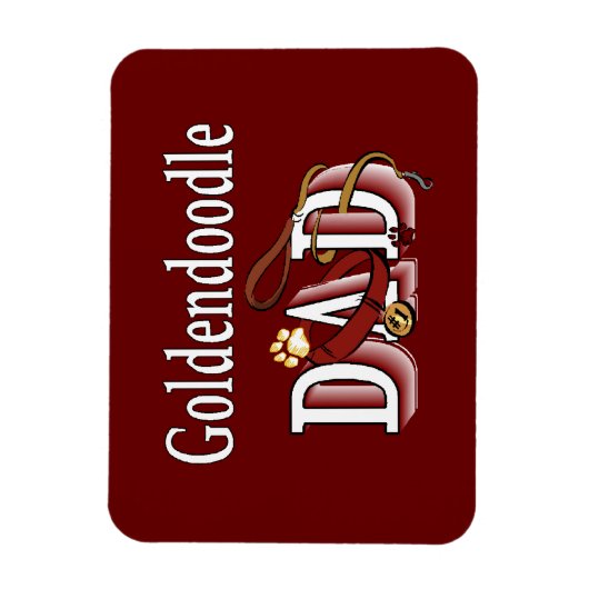 Goldendole Dad Magneet (Verticaal)