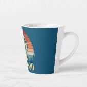  Goldendole De Dood Gift Papa Kinderen Latte Mok (Rechts)