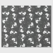 Goldendole Dog Baby shower Genderless Cadeaupapier (Vlak)