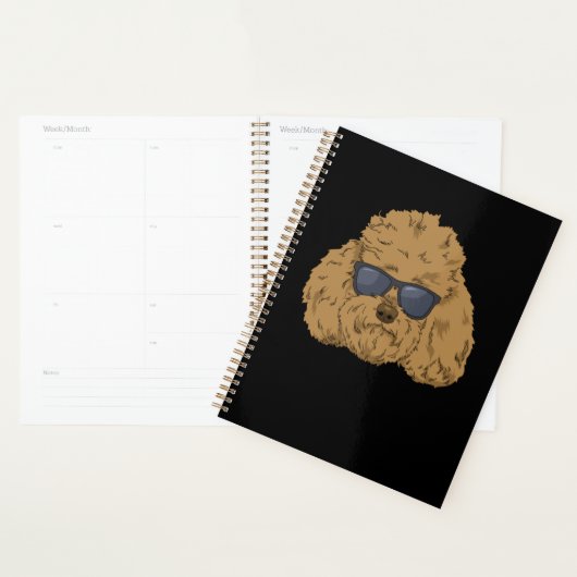 Goldendole Dog Doodle Mam Gifts Dad Labradoodle Planner (Display)