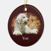  Goldendole Dog Keramisch Ornament (Links)