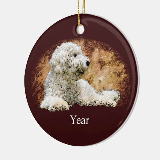  Goldendole Dog Keramisch Ornament (Links)