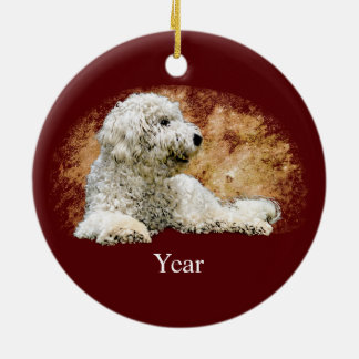  Goldendole Dog Keramisch Ornament