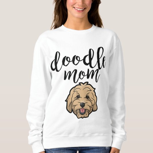 Goldendole Dog Mam Doodle Trui (Voorkant)