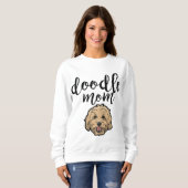 Goldendole Dog Mam Doodle Trui (Voorkant volledig)