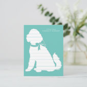 Goldendole Dog Puppy Labradoodle Bedankkaart (Staand voorkant)