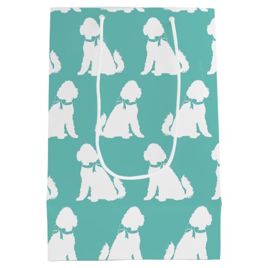 Goldendole Dog Puppy Labradoodle Medium Cadeauzakje (Achterkant)