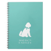 Goldendole Dog Puppy Labradoodle Notitieboek (Voorkant)