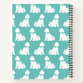 Goldendole Dog Puppy Labradoodle Notitieboek (Achterkant)