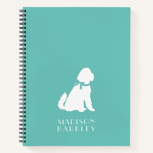 Goldendole Dog Puppy Labradoodle Notitieboek (Voorkant)