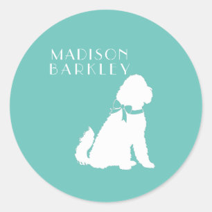 Goldendole Dog Puppy Labradoodle Ronde Sticker
