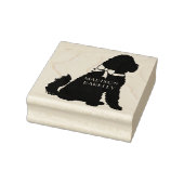 Goldendole Dog Puppy Labradoodle Rubberstempel (Stempel)