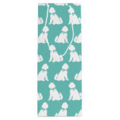 Goldendole Dog Puppy Labradoodle Wijn Cadeautas (Achterkant)