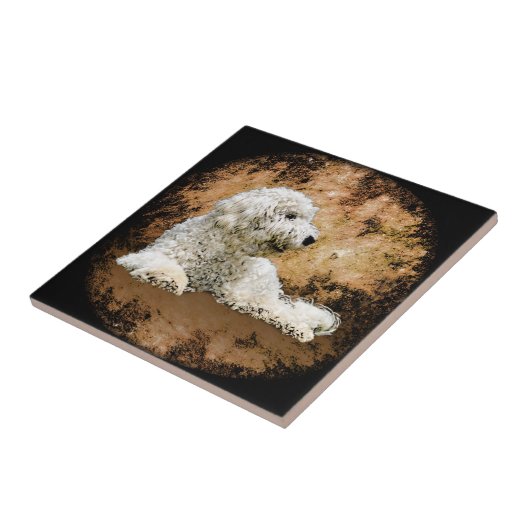  Goldendole Dog Tegeltje (Zijkant)