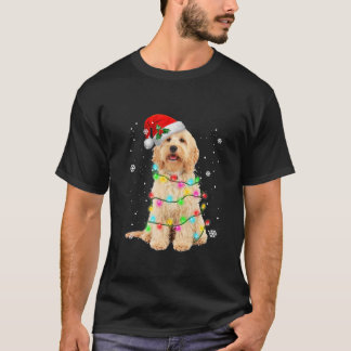 Goldendole Dog Tree-kerstfeestmaal D T-shirt