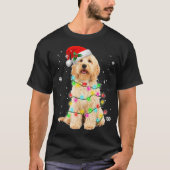 Goldendole Dog Tree-kerstfeestmaal T-shirt (Voorkant)