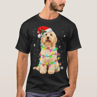 Goldendole Dog Tree-kerstfeestmaal T-shirt