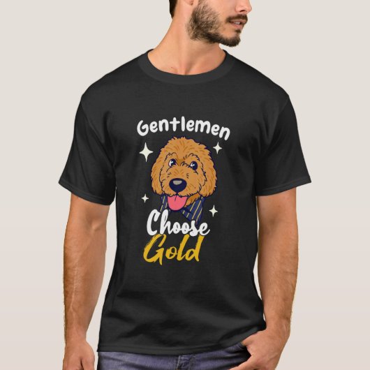 Goldendole Dood Doodle Dog Golden Doodle 1 T-shirt (Voorkant)