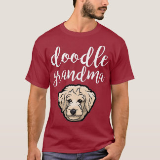 Goldendole Grandma Doodle Grandma Cute Dog T-shirt