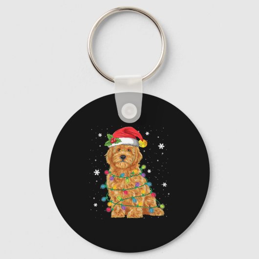 Goldendole Kerstkerstkerstkerstkerstkerstkerstkers Sleutelhanger (Voorkant)