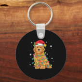 Goldendole Kerstkerstkerstkerstkerstkerstkerstkers Sleutelhanger (Voorkant)