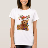 Goldendole kerstpas render kerstmis t-shirt (Voorkant)