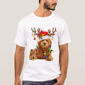 Goldendole kerstpas render kerstmis t-shirt (Voorkant)