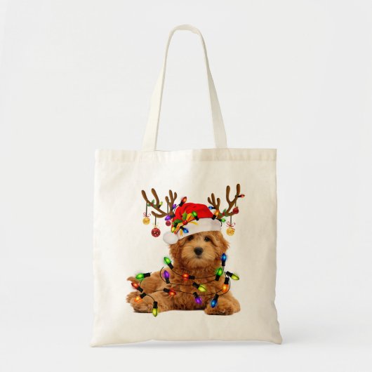 Goldendole kerstpas render kerstmis tote bag (Voorkant)