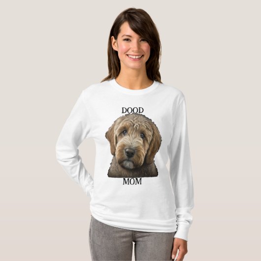 Goldendole Labradoodle Bernedole Dog-cadeau T-shirt (Voorkant volledig)