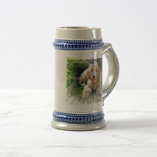 Goldendole Labradoodle Bierpul (Voorkant rechts)