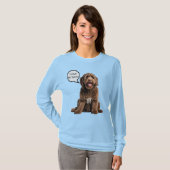 Goldendole Labradoodle Dog Mothers Gift T-shirt (Voorkant volledig)